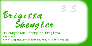 brigitta spengler business card